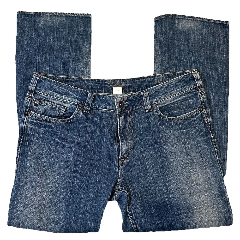 Silver Jeans Women's Julia Mid Rise Bootcut‎ Size 32 - Blue